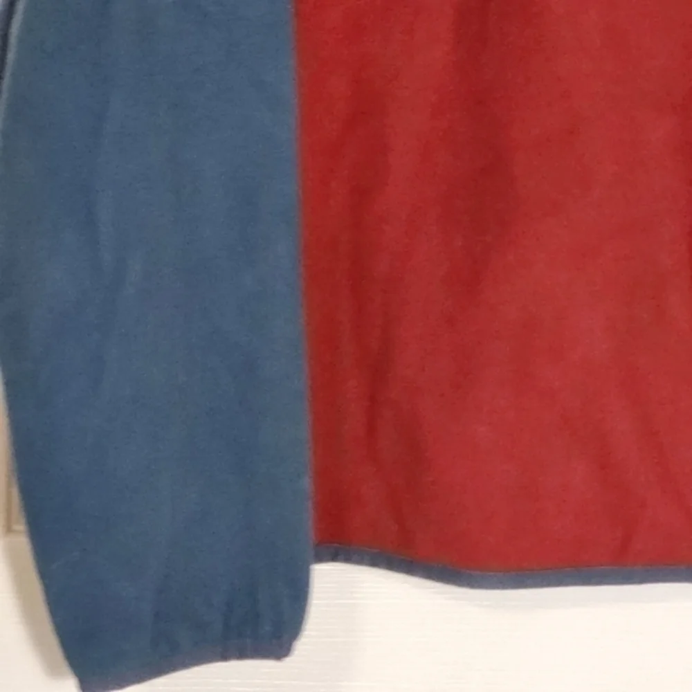 Columbia Steens Mountain half‎ snap fleece in Navy Blue and Red XL